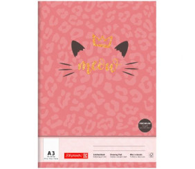 Альбом-склейка для малювання Wild Cat  А3 20 арк. 100 г/м2