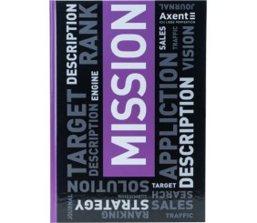 Книга записна А4, 80 арк., кл.,Colors, фіолетова