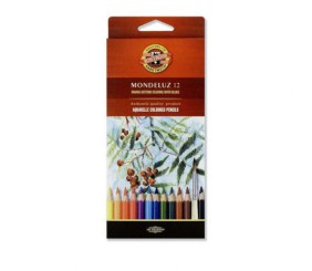 Олівці кол. аквар. Mondeluz, 12 шт.