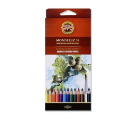 Олівці кол. аквар. Mondeluz, 24 шт.
