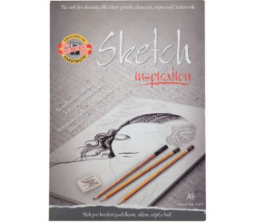 Альбом для скетчів, 20 арк., А4, 110 г/м2 (ескіз)