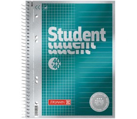 Коледж-блок А5 Premium DUO, лін.+кліт.., 80 арк.