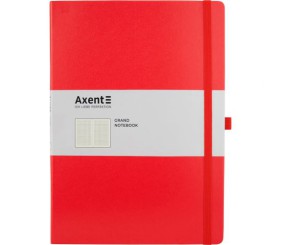 Книга записна Partner Grand, 210*295, 100 арк, кліт, червона