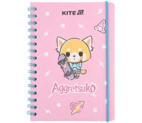 Блокнот на спіралі А5, 80 арк., кл., AR