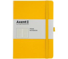 Книга записна Partner Prime, 145*210, 96арк, кліт, жовта