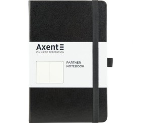 Книга записна Partner, 125*195, 96арк, нелін, чорна