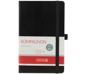 Книга записна Компаньйон чорн. А5  лінія