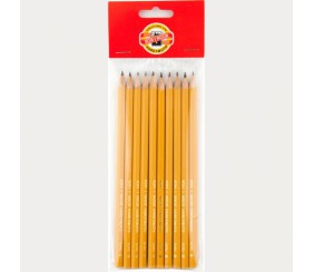 Олівець графітний 1570, В (полібег 10 шт)