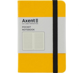 Книга записна Partner, 95*140, 96арк, кліт, жовта