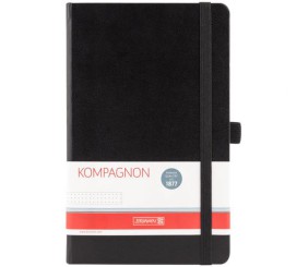Книга записна Компаньйон чорн. А5 крапка