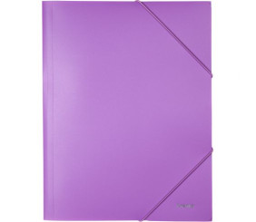 Папка на гумках, А4, Pastelini, бузкова