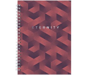 Блокнот на спіралі тверда обкл., А5, 96арк. №25