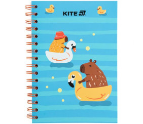 Блокнот на спіралі картонна обкл., А5, 80 арк, кл, Cute 2