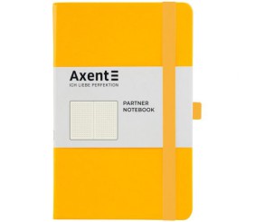 Книга записна Partner, 125*195, 96арк, крап, жовта