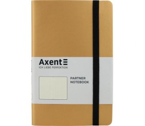 Книга записна Partner Soft, 125*195, 96арк, крап, золотиста