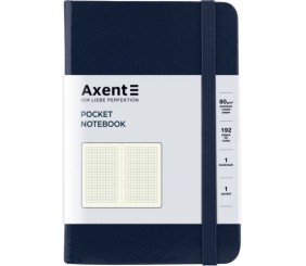 Книга записна Partner, 95*140, 96арк, кліт, синя