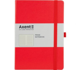Книга записна Partner Prime, 145*210, 96арк, кліт, червона