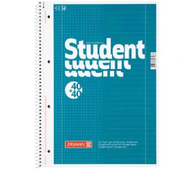 Коледж-блок А4 DUO, лін.+кліт.., 80 арк.