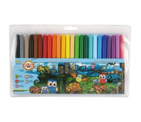 Фломастери "Совенята", набір 24 кольори