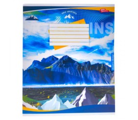 Зошит кольоровий 48 аркушів, клітинка (16 штук в упаковці)