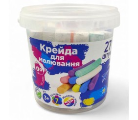 Крейда для малювання (27 брусочків)
