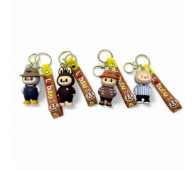 Брелок "Лабубу"  7 см гумовий (мікс видів, ціна за 1 шт)