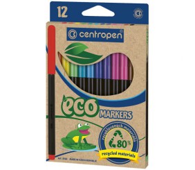 Фломастери 2560 Еко, набір 12 шт.