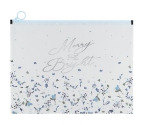 Папка на блискавці zip-lock А4+ Flower Symphony-1