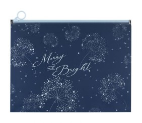 Папка на блискавці zip-lock А4+ Flower Symphony-4