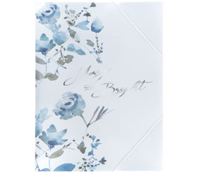 Папка на гумках А4+ Flower Symphony-1