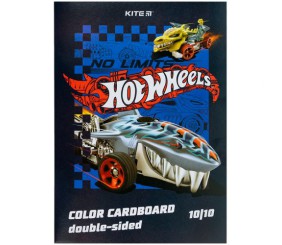Картон кольор. двостор. (10арк/10кол), А4 HW