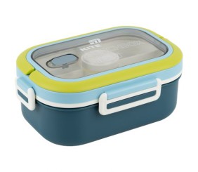 Ланчбокс з розділювачем 1100 мл, синій