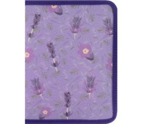 Папка об'ємна на блискавці А5+ Lavender-4
