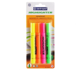 Маркер Fax 8852/04, набір 4 шт. (блістер)