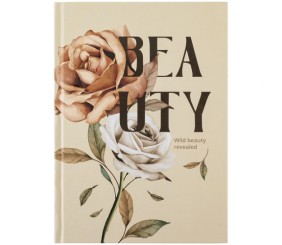 Книга записна тверда обкл. А5, 96 арк., кліт., Beauty