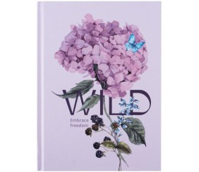 Книга записна тверда обкл. А5, 96 арк., кліт., Wild
