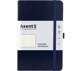 Книга записна Partner, 125*195, 96арк, кліт, синя