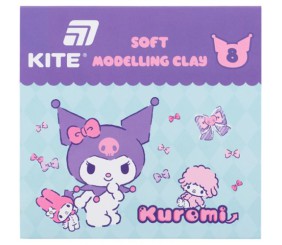 Пластилін восковий, 8 кольорів, 160 г. HK