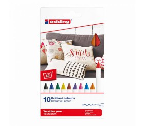 Маркер Textile Classic 4600 1 мм, набір 10 кол.