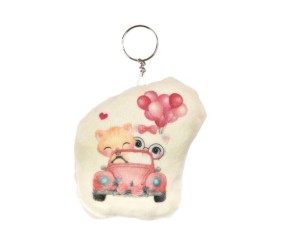 Плюшевий брелок "Кошенята мандрівники"