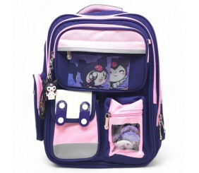 Рюкзак шкільний "Sanrio/Санріо. Kuromi/Куромі", 31×41×15 см (ФІОЛЕТОВИЙ)