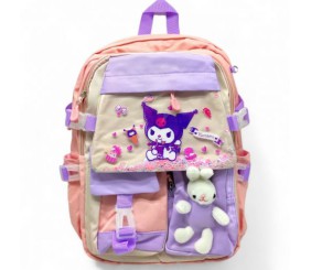 Рюкзак шкільний "САНРІО. КУРОМІ" 44х30х20 см (РОЖЕВИЙ)