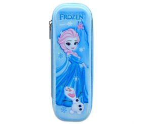 Пенал ПРИНЦЕСИ на блискавці (БЛАКИТНИЙ) в коробці