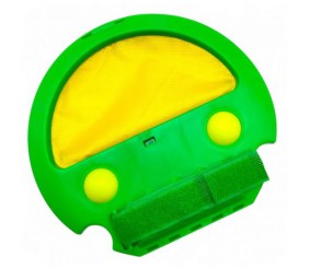 Пастка (кетчбол) з двома мʼячиками (ЗЕЛЕНИЙ)