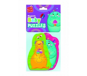 Мʼякі бебі пазли "Монстрики" (2 пазли)