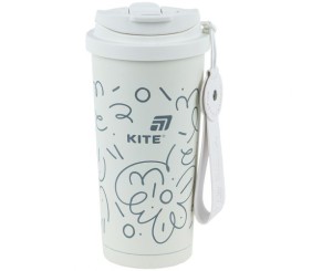 Термокружка 550 мл, біла