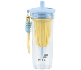 Стакан для води, 650 мл, жовто-блакитний