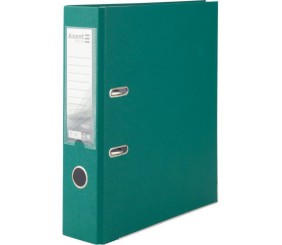 Папка-реєстратор одностор. PP 7,5 cм, розібр, темно-зелена