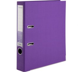 Папка-реєстратор двост, Prestige+ 5cм, роз, фіолетова