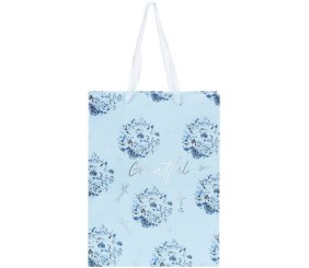 Пакет пластиковий подарунковий 32х27см, Flower Symphony-2